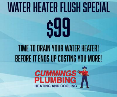Water Heater Flush Special