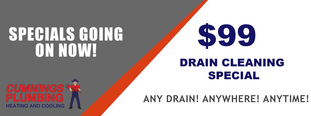 Drain Cleaning Plumbing Special