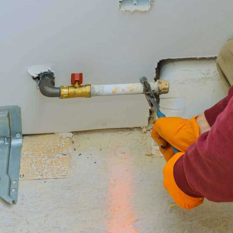 Gas Line Plumbing