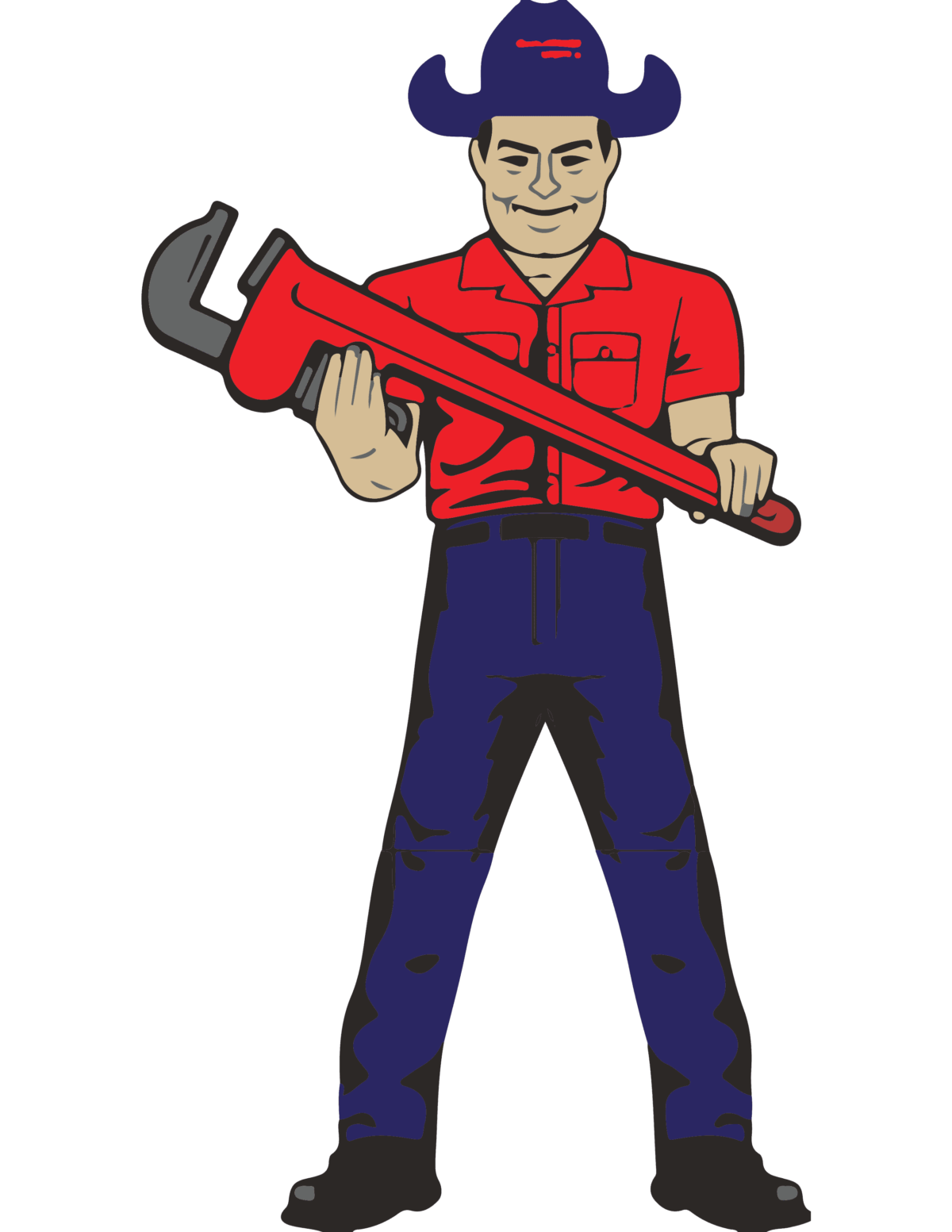 Cummings Plumbing's Big Ed the Mascot