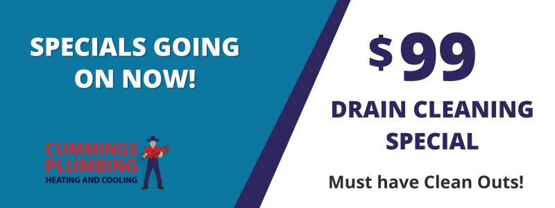 99 Drain Cleaning Special